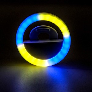 رینگ لایت 9 سانتی متر مدل RGB LED